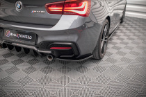 BMW 1-Serie F20/F21 M-Sport LCI 2015-2019 Bakre Sido Splitters Diffuser Add-On Maxton Design